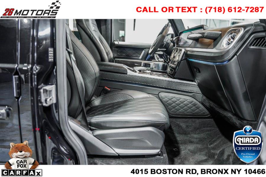 Used Mercedes-Benz G-Class AMG G 63 4MATIC SUV 2019 | 26 Motors Corp. Bronx, New York Used Mercedes-Benz G-Class AMG G 63 4MATIC SUV 2019 | 26 Motors Corp. Bronx, New York