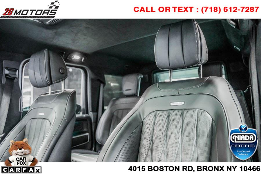 Used Mercedes-Benz G-Class AMG G 63 4MATIC SUV 2019 | 26 Motors Corp. Bronx, New York Used Mercedes-Benz G-Class AMG G 63 4MATIC SUV 2019 | 26 Motors Corp. Bronx, New York