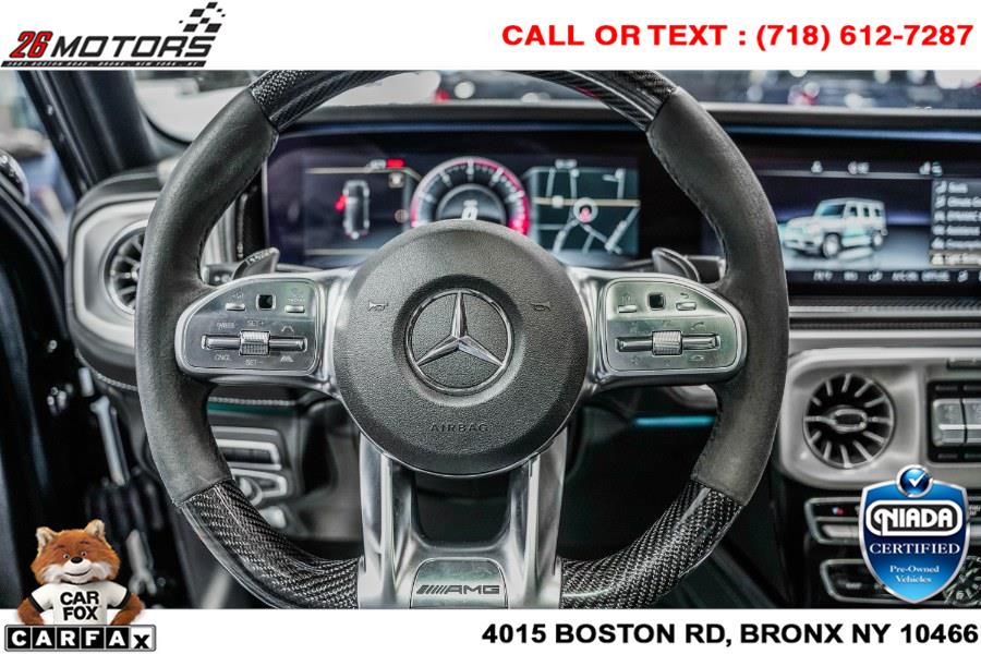 Used Mercedes-Benz G-Class AMG G 63 4MATIC SUV 2019 | 26 Motors Corp. Bronx, New York Used Mercedes-Benz G-Class AMG G 63 4MATIC SUV 2019 | 26 Motors Corp. Bronx, New York