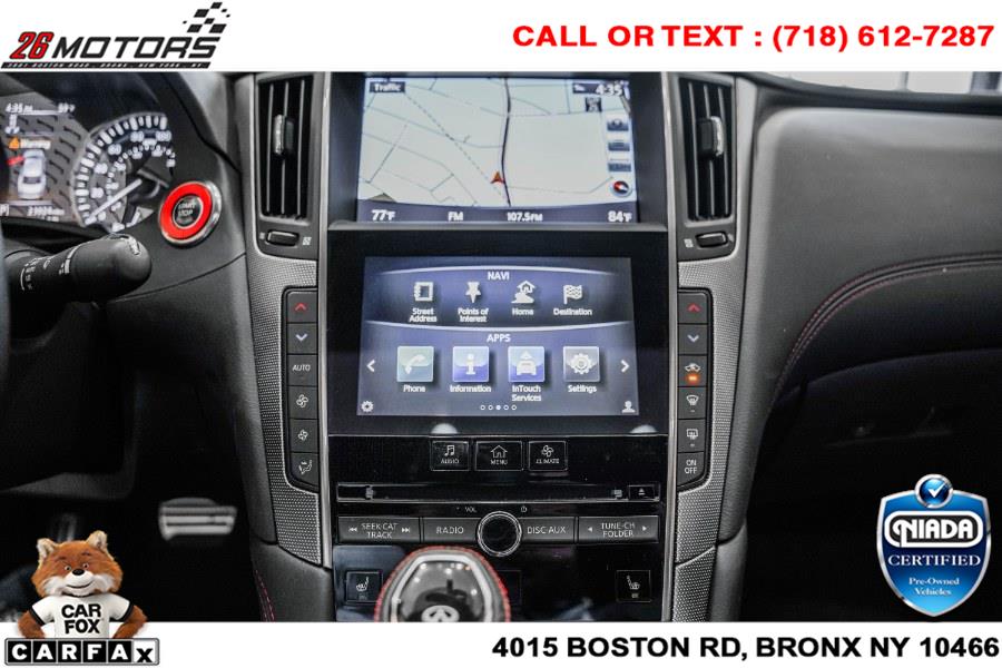 Used INFINITI Q50 RED SPORT 400 AWD 2018 | 26 Motors Corp. Bronx, New York Used INFINITI Q50 RED SPORT 400 AWD 2018 | 26 Motors Corp. Bronx, New York