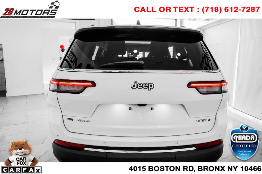 Used Jeep Grand Cherokee L Limited 4x4 2021 | 26 Motors Corp. Bronx, New York Used Jeep Grand Cherokee L Limited 4x4 2021 | 26 Motors Corp. Bronx, New York