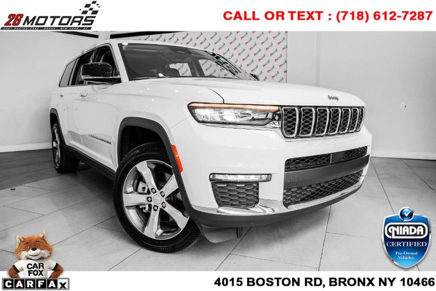 Used Jeep Grand Cherokee L Limited 4x4 2021 | 26 Motors Corp. Bronx, New York Used Jeep Grand Cherokee L Limited 4x4 2021 | 26 Motors Corp. Bronx, New York