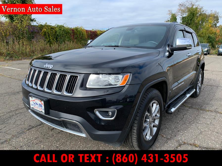 2014 Jeep Grand Cherokee 4WD 4dr Limited, available for sale in Manchester, Connecticut | Vernon Auto Sale & Service. Manchester, Connecticut 2014 Jeep Grand Cherokee 4WD 4dr Limited, available for sale in Manchester, Connecticut | Vernon Auto Sale & Service. Manchester, Connecticut