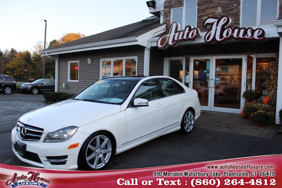 Used Mercedes-Benz C-Class 4dr Sdn C300 Sport 4MATIC 2013 | Auto House of Luxury. Plantsville, Connecticut