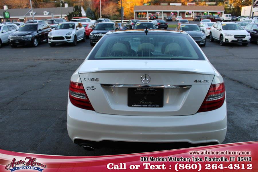 Used Mercedes-Benz C-Class 4dr Sdn C300 Sport 4MATIC 2013 | Auto House of Luxury. Plantsville, Connecticut