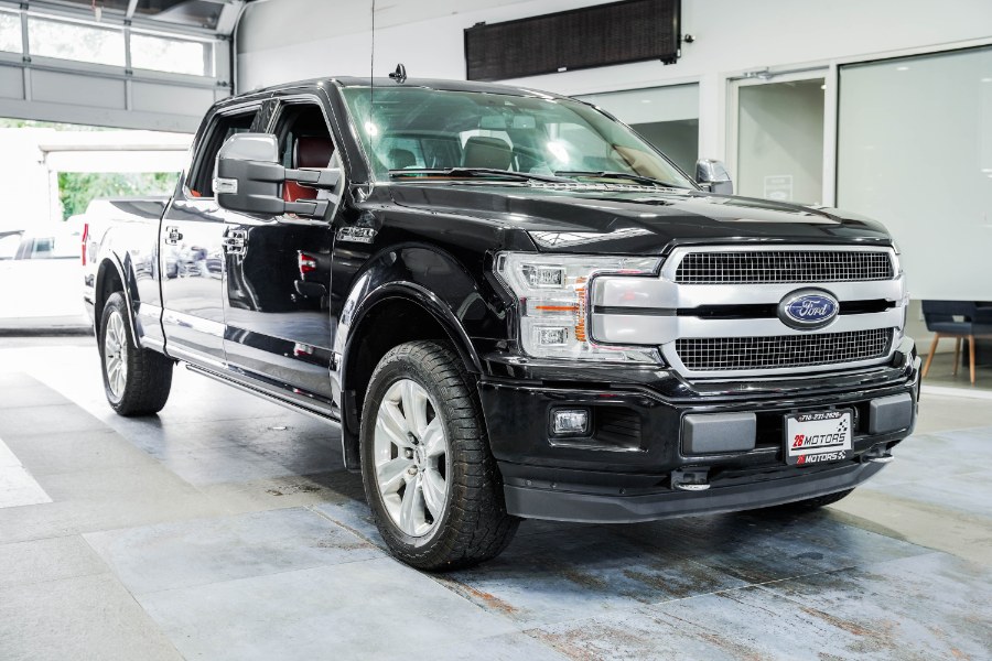Used Ford F-150 Platinum 4WD SuperCrew 5.5'' Box 2018 | 26 Motors Corp. Bronx, New York Used Ford F-150 Platinum 4WD SuperCrew 5.5'' Box 2018 | 26 Motors Corp. Bronx, New York