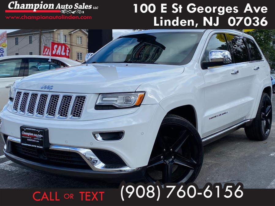 2015 Jeep Grand Cherokee 4WD 4dr Summit, available for sale in Linden, New Jersey | Champion Used Auto Sales. Linden, New Jersey