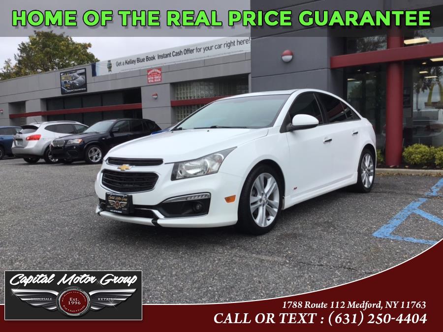 Used Chevrolet Cruze 4dr Sdn LTZ 2015 | Capital Motor Group Inc. Medford, New York Used Chevrolet Cruze 4dr Sdn LTZ 2015 | Capital Motor Group Inc. Medford, New York