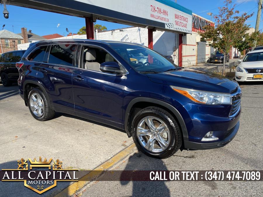 2014 Toyota Highlander AWD 4dr V6 Limited (Natl), available for sale in Brooklyn, New York | All Capital Motors. Brooklyn, New York
