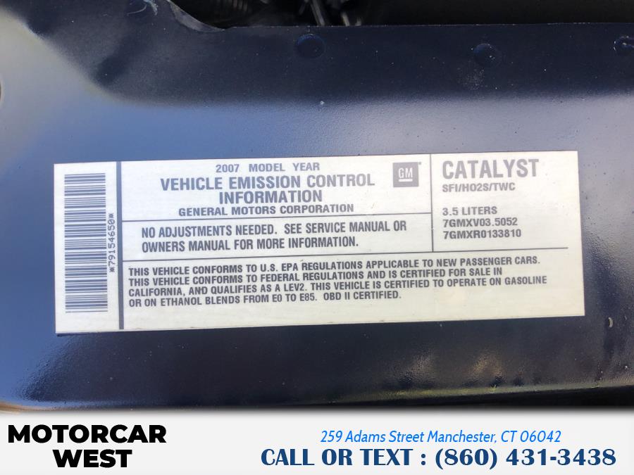 Used Chevrolet Impala 4dr Sdn LS 2007 | Motorcar West. Manchester, Connecticut Used Chevrolet Impala 4dr Sdn LS 2007 | Motorcar West. Manchester, Connecticut