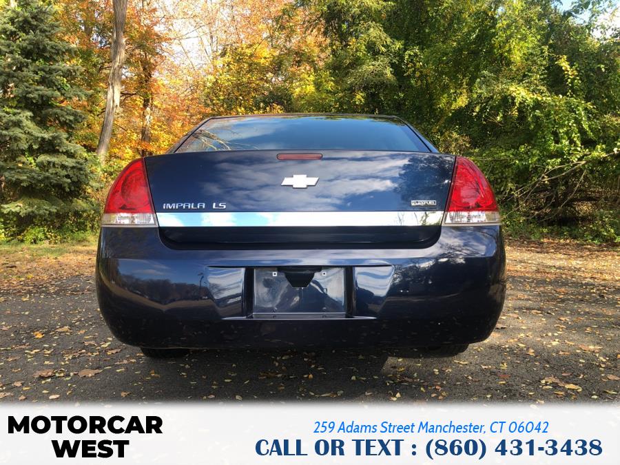 Used Chevrolet Impala 4dr Sdn LS 2007 | Motorcar West. Manchester, Connecticut Used Chevrolet Impala 4dr Sdn LS 2007 | Motorcar West. Manchester, Connecticut