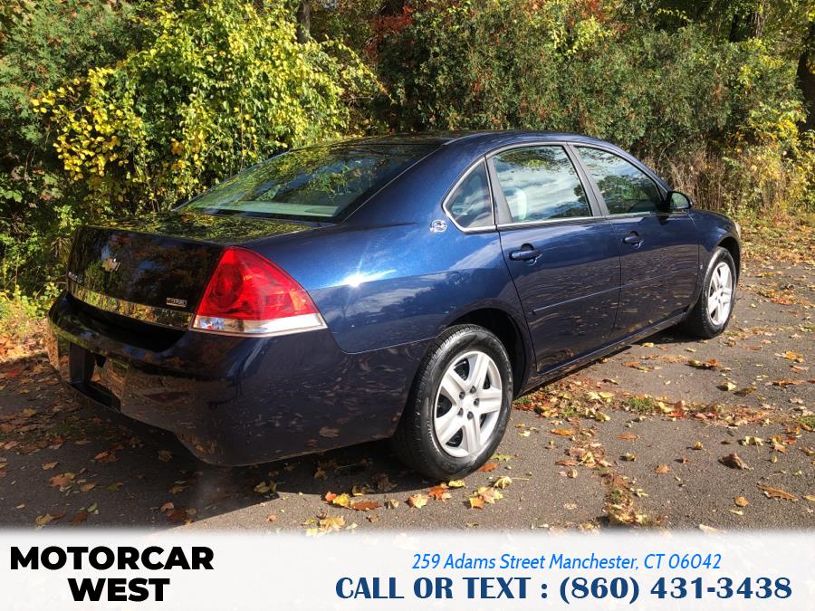 Used Chevrolet Impala 4dr Sdn LS 2007 | Motorcar West. Manchester, Connecticut Used Chevrolet Impala 4dr Sdn LS 2007 | Motorcar West. Manchester, Connecticut