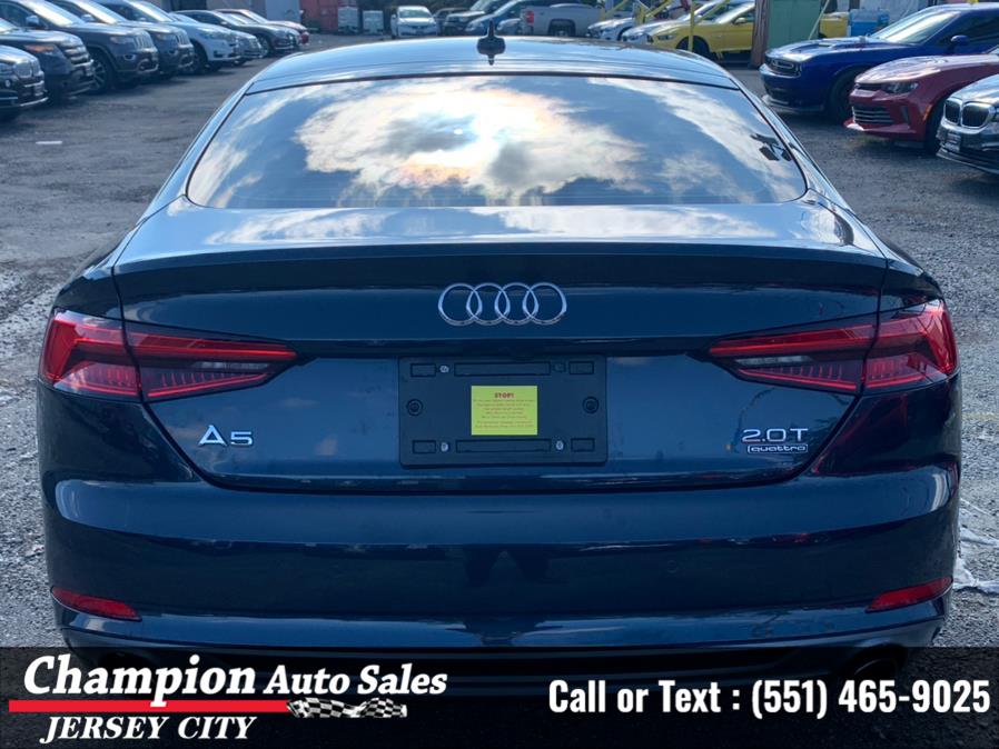 Used Audi A5 Sportback 2.0 TFSI Premium Plus 2018 | Champion Auto Sales of JC. Jersey City, New Jersey Used Audi A5 Sportback 2.0 TFSI Premium Plus 2018 | Champion Auto Sales of JC. Jersey City, New Jersey