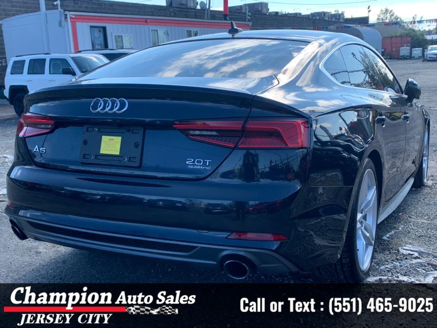 Used Audi A5 Sportback 2.0 TFSI Premium Plus 2018 | Champion Auto Sales of JC. Jersey City, New Jersey Used Audi A5 Sportback 2.0 TFSI Premium Plus 2018 | Champion Auto Sales of JC. Jersey City, New Jersey