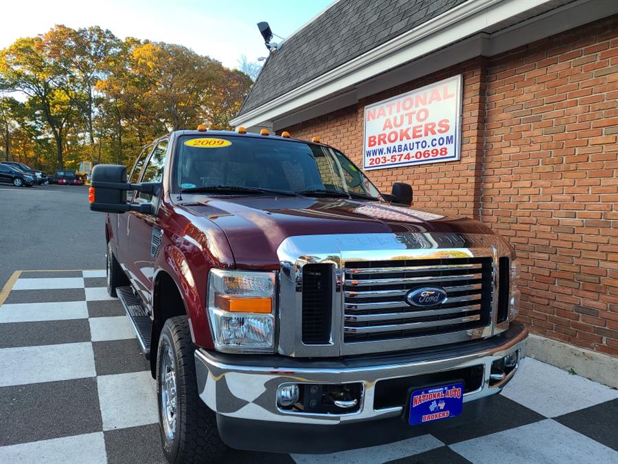 2009 Ford Super Duty F-250 SRW 4WD Crew Cab XLT Longbed, available for sale in Waterbury, Connecticut | National Auto Brokers, Inc.. Waterbury, Connecticut