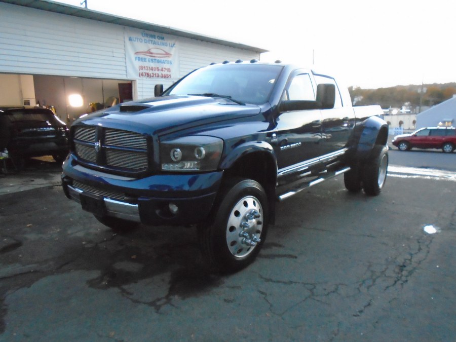 2006 Dodge Ram 3500 4dr Mega Cab 160.5 SRW 4WD Laramie, available for sale in Waterbury, Connecticut | Jim Juliani Motors. Waterbury, Connecticut 2006 Dodge Ram 3500 4dr Mega Cab 160.5 SRW 4WD Laramie, available for sale in Waterbury, Connecticut | Jim Juliani Motors. Waterbury, Connecticut