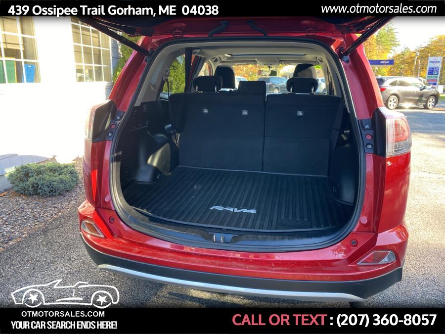 Used Toyota RAV4 AWD 4dr XLE (Natl) 2016 | Ossipee Trail Motor Sales. Gorham, Maine Used Toyota RAV4 AWD 4dr XLE (Natl) 2016 | Ossipee Trail Motor Sales. Gorham, Maine