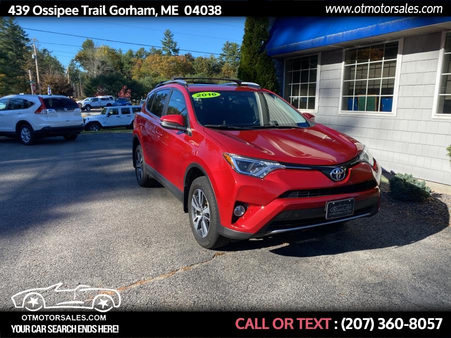 Used Toyota RAV4 AWD 4dr XLE (Natl) 2016 | Ossipee Trail Motor Sales. Gorham, Maine Used Toyota RAV4 AWD 4dr XLE (Natl) 2016 | Ossipee Trail Motor Sales. Gorham, Maine