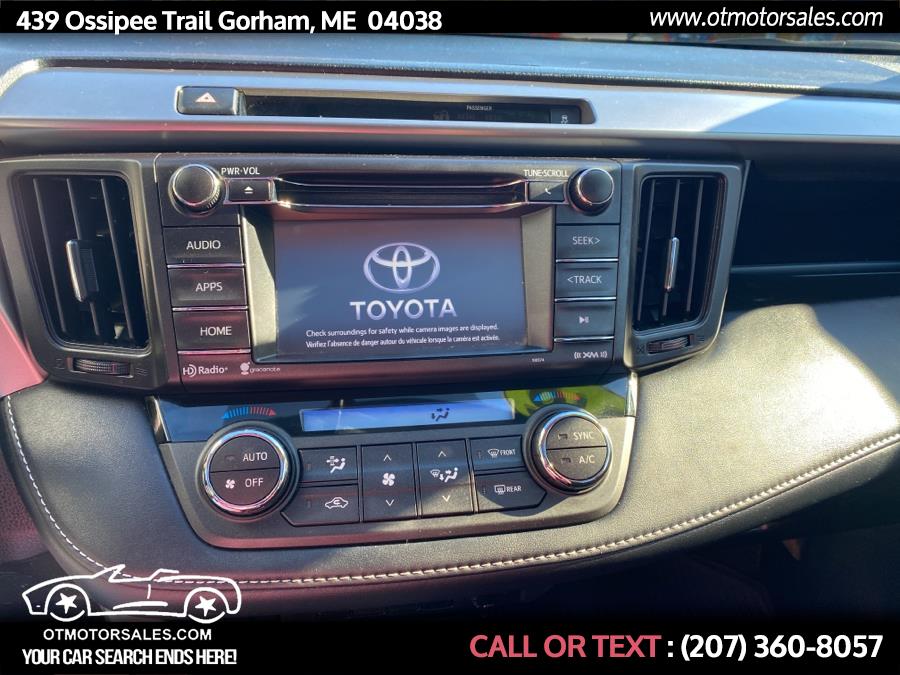 Used Toyota RAV4 AWD 4dr XLE (Natl) 2016 | Ossipee Trail Motor Sales. Gorham, Maine Used Toyota RAV4 AWD 4dr XLE (Natl) 2016 | Ossipee Trail Motor Sales. Gorham, Maine