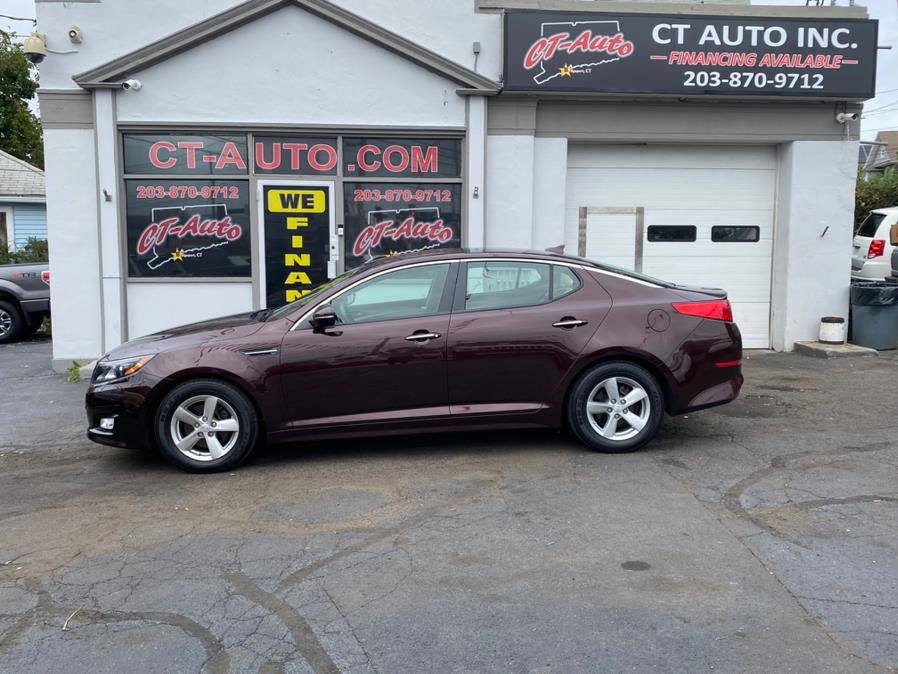 2015 Kia Optima 4dr Sdn LX, available for sale in Bridgeport, Connecticut | CT Auto. Bridgeport, Connecticut