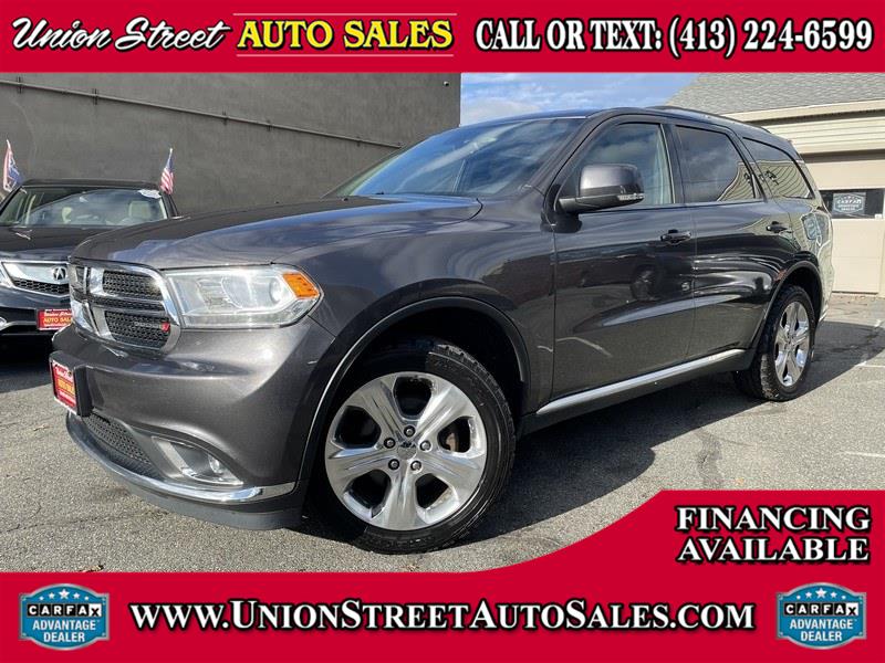 2015 Dodge Durango AWD 4dr Limited, available for sale in West Springfield, Massachusetts | Union Street Auto Sales. West Springfield, Massachusetts