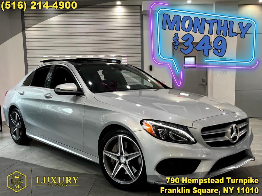 2016 Mercedes-Benz C-Class 4dr Sdn C 300 4MATIC, available for sale in Franklin Square, New York | Luxury Motor Club. Franklin Square, New York