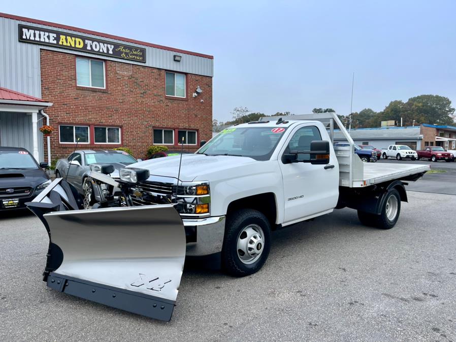 2017 Chevrolet Silverado 3500HD 4WD Reg Cab 137.5" WB, 59.06" CA WT, available for sale in South Windsor, Connecticut | Mike And Tony Auto Sales, Inc. South Windsor, Connecticut 2017 Chevrolet Silverado 3500HD 4WD Reg Cab 137.5" WB, 59.06" CA WT, available for sale in South Windsor, Connecticut | Mike And Tony Auto Sales, Inc. South Windsor, Connecticut