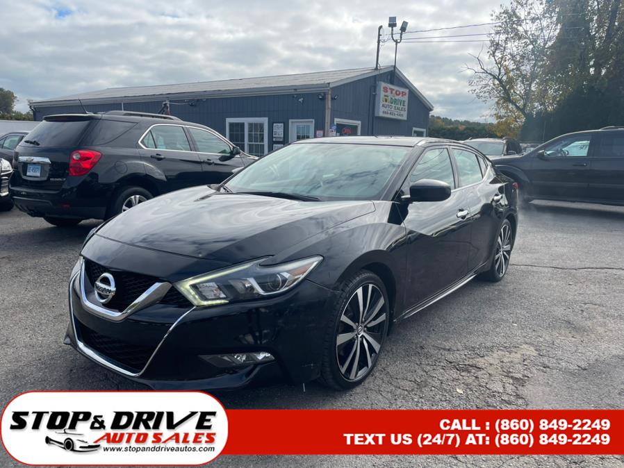 2016 Nissan Maxima 4dr Sdn 3.5 Platinum, available for sale in East Windsor, Connecticut | Stop & Drive Auto Sales. East Windsor, Connecticut