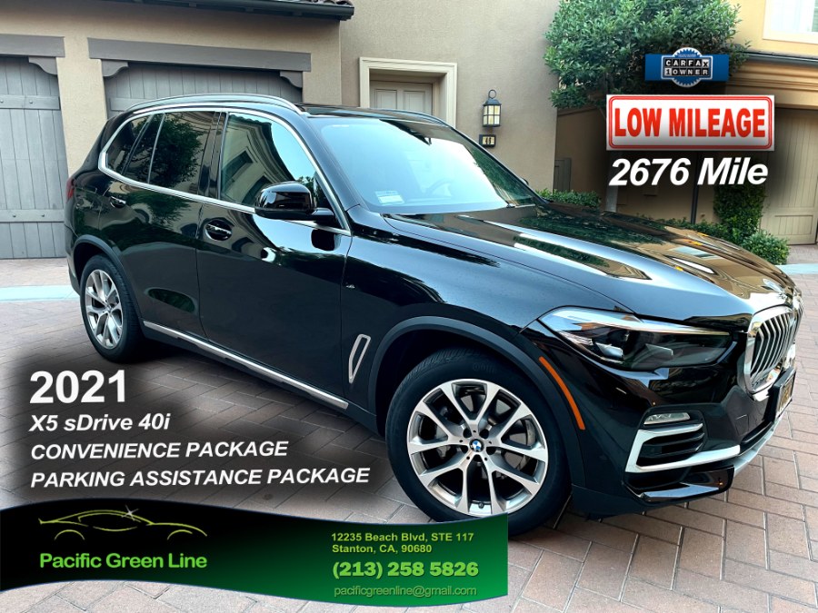 Used BMW X5 sDrive40i Sports Activity Vehicle 2021 | Pacific Green Line. Stanton, California