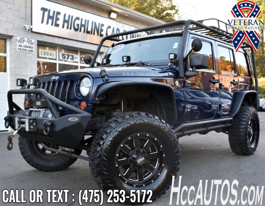 2013 Jeep Wrangler Unlimited 4WD 4dr Sahara, available for sale in Waterbury, Connecticut | Highline Car Connection. Waterbury, Connecticut