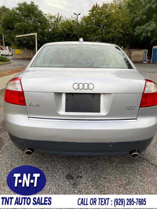 2004 Audi A4 2004 4dr Sdn 1.8T quattro Auto, available for sale in Bronx, New York | TNT Auto Sales USA inc. Bronx, New York 2004 Audi A4 2004 4dr Sdn 1.8T quattro Auto, available for sale in Bronx, New York | TNT Auto Sales USA inc. Bronx, New York