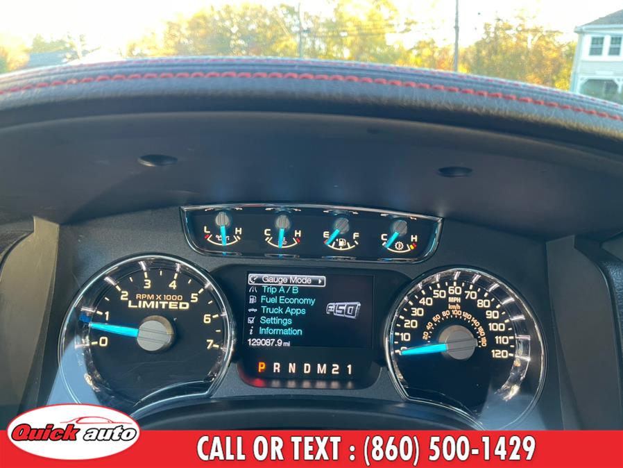 Used Ford F-150 4WD SuperCrew 145" Limited 2013 | Quick Auto LLC. Bristol, Connecticut Used Ford F-150 4WD SuperCrew 145" Limited 2013 | Quick Auto LLC. Bristol, Connecticut