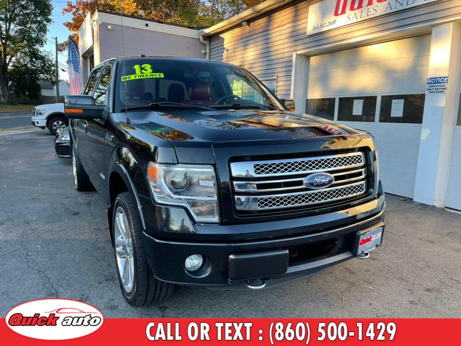 Used Ford F-150 4WD SuperCrew 145" Limited 2013 | Quick Auto LLC. Bristol, Connecticut Used Ford F-150 4WD SuperCrew 145" Limited 2013 | Quick Auto LLC. Bristol, Connecticut