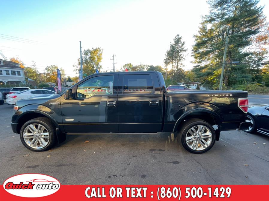 Used Ford F-150 4WD SuperCrew 145" Limited 2013 | Quick Auto LLC. Bristol, Connecticut Used Ford F-150 4WD SuperCrew 145" Limited 2013 | Quick Auto LLC. Bristol, Connecticut