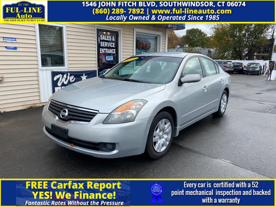 2009 Nissan Altima 4dr Sdn I4 CVT 2.5 SL, available for sale in South Windsor , Connecticut | Ful-line Auto LLC. South Windsor , Connecticut