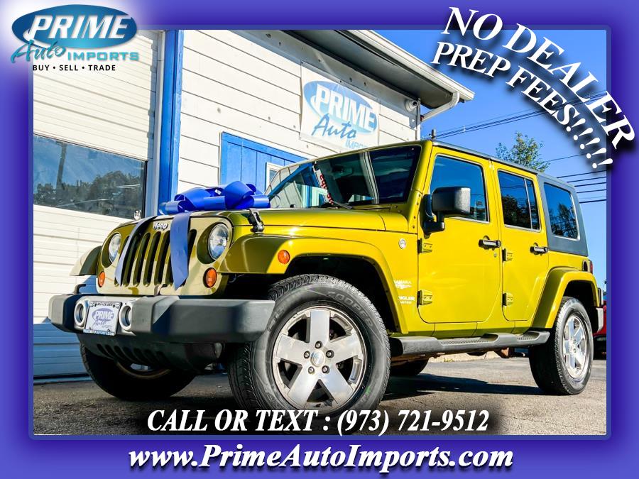 Used Jeep Wrangler 4WD 4dr Unlimited Sahara 2008 | Prime Auto Imports. Bloomingdale, New Jersey