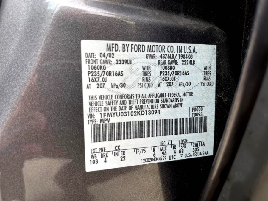 2002 Ford Escape 4dr 103" WB XLT Premium, available for sale in Lake Forest, California | Pacific Green Line. Lake Forest, California 2002 Ford Escape 4dr 103" WB XLT Premium, available for sale in Lake Forest, California | Pacific Green Line. Lake Forest, California