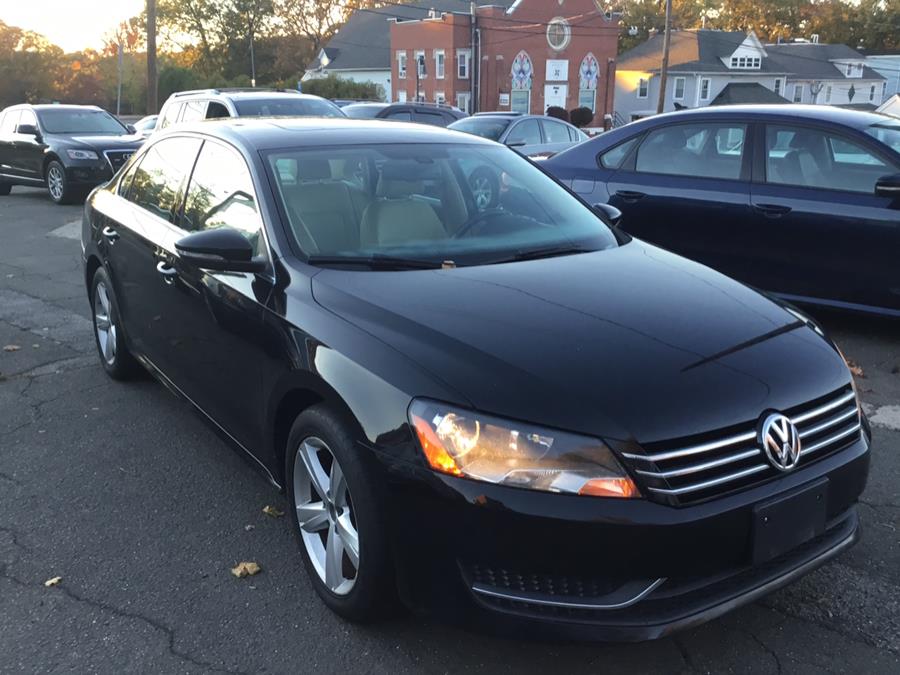 Used Volkswagen Passat 4dr Sdn 2.5L Auto SE w/Sunroof PZEV 2012 | Liberty Motors. Manchester, Connecticut Used Volkswagen Passat 4dr Sdn 2.5L Auto SE w/Sunroof PZEV 2012 | Liberty Motors. Manchester, Connecticut