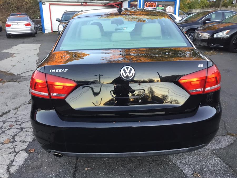 Used Volkswagen Passat 4dr Sdn 2.5L Auto SE w/Sunroof PZEV 2012 | Liberty Motors. Manchester, Connecticut Used Volkswagen Passat 4dr Sdn 2.5L Auto SE w/Sunroof PZEV 2012 | Liberty Motors. Manchester, Connecticut