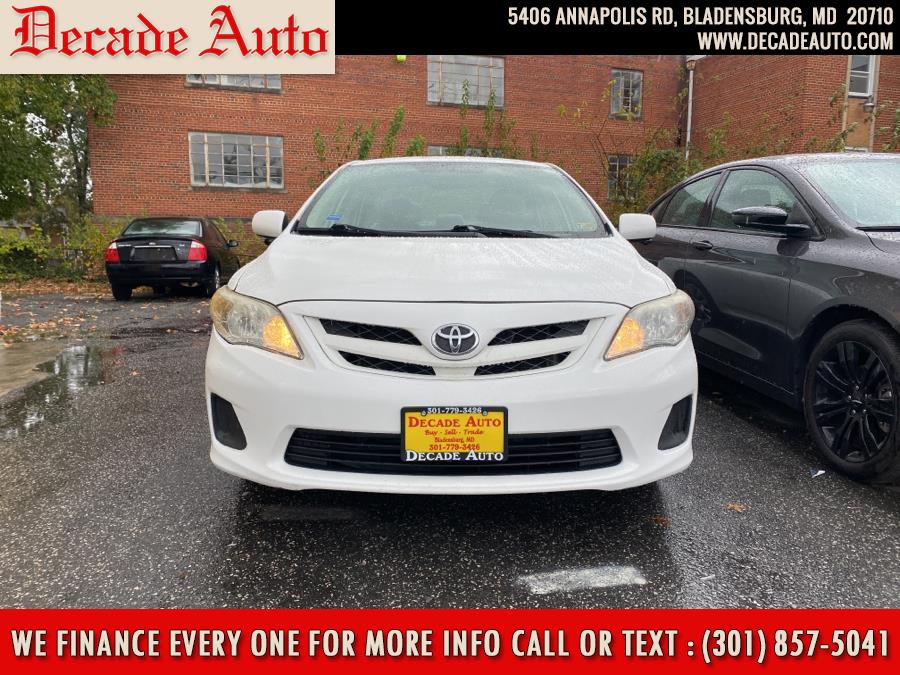 2012 Toyota Corolla 4dr Sdn Auto LE (Natl), available for sale in Bladensburg, Maryland | Decade Auto. Bladensburg, Maryland