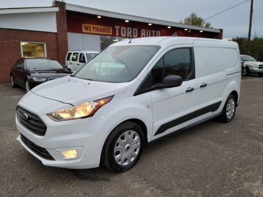 2020 Ford Transit Connect Van Cargo XLT LWB w/Rear Symmetrical Doors W/Sheves & Roof R, available for sale in East Windsor, Connecticut | Toro Auto. East Windsor, Connecticut