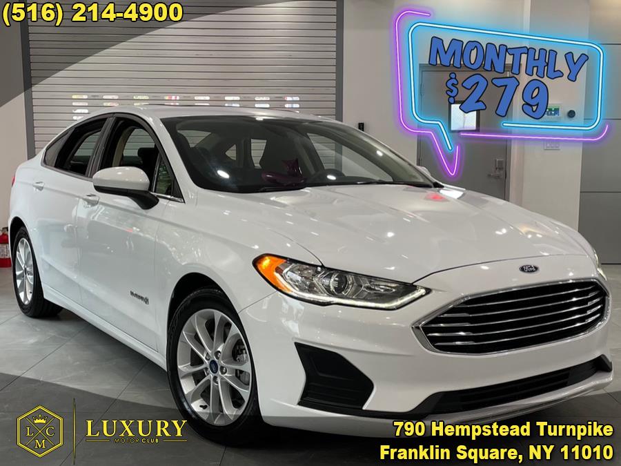 2019 Ford Fusion Hybrid SE FWD, available for sale in Franklin Square, New York | Luxury Motor Club. Franklin Square, New York