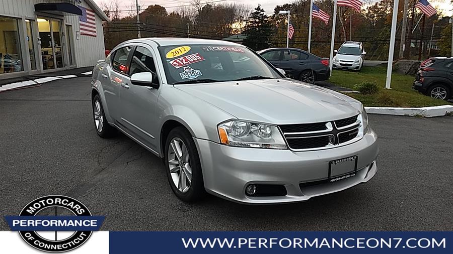 2012 Dodge Avenger 4dr Sdn SXT Plus, available for sale in Wilton, Connecticut | Performance Motor Cars Of Connecticut LLC. Wilton, Connecticut