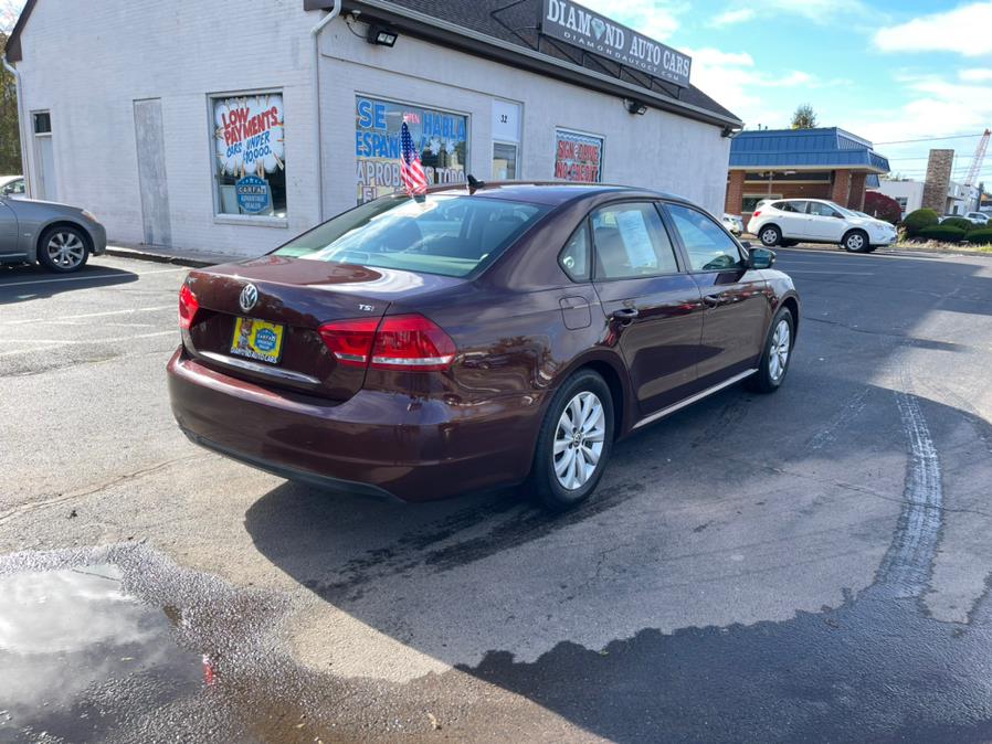 2014 Volkswagen Passat 4dr Sdn 1.8T Auto S PZEV, available for sale in Vernon, Connecticut | TD Automotive Enterprises LLC DBA Diamond Auto Cars. Vernon, Connecticut 2014 Volkswagen Passat 4dr Sdn 1.8T Auto S PZEV, available for sale in Vernon, Connecticut | TD Automotive Enterprises LLC DBA Diamond Auto Cars. Vernon, Connecticut