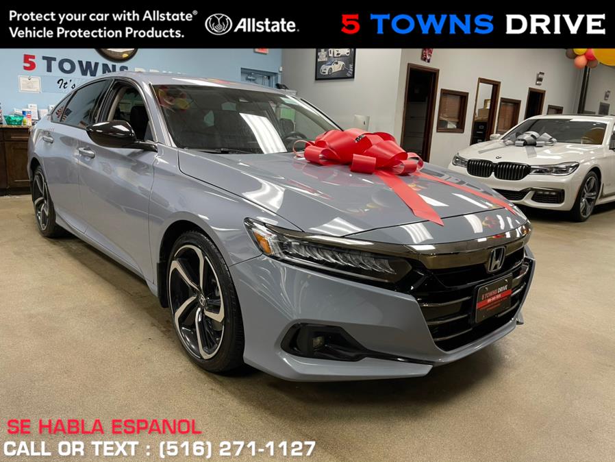 2021 Honda Accord Sedan Sport SE 1.5T CVT, available for sale in Inwood, New York | 5 Towns Drive. Inwood, New York