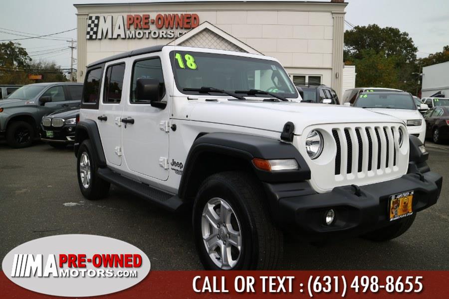 2018 Jeep Wrangler Sport 4x4, available for sale in Huntington Station, New York | M & A Motors. Huntington Station, New York