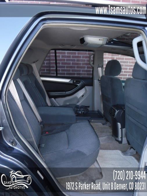 2003 Toyota 4Runner 4dr SR5 Sport V6 Auto 4WD, available for sale in Denver, Colorado | Sam's Automotive. Denver, Colorado 2003 Toyota 4Runner 4dr SR5 Sport V6 Auto 4WD, available for sale in Denver, Colorado | Sam's Automotive. Denver, Colorado