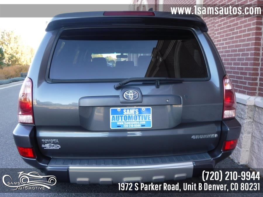 2003 Toyota 4Runner 4dr SR5 Sport V6 Auto 4WD, available for sale in Denver, Colorado | Sam's Automotive. Denver, Colorado 2003 Toyota 4Runner 4dr SR5 Sport V6 Auto 4WD, available for sale in Denver, Colorado | Sam's Automotive. Denver, Colorado