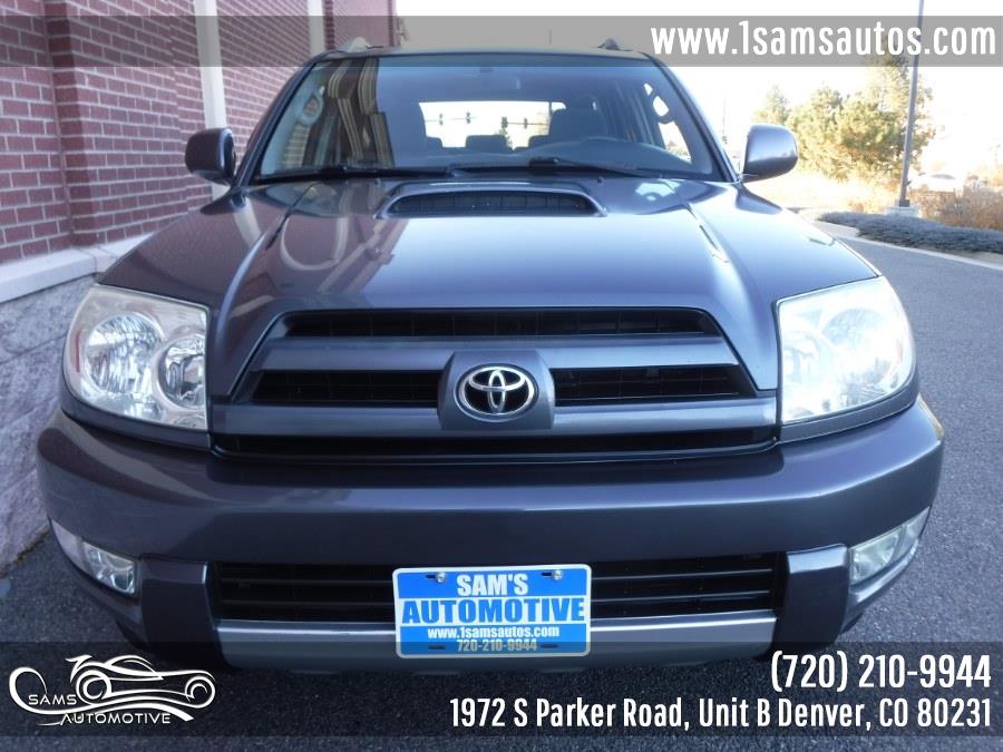 2003 Toyota 4Runner 4dr SR5 Sport V6 Auto 4WD, available for sale in Denver, Colorado | Sam's Automotive. Denver, Colorado 2003 Toyota 4Runner 4dr SR5 Sport V6 Auto 4WD, available for sale in Denver, Colorado | Sam's Automotive. Denver, Colorado