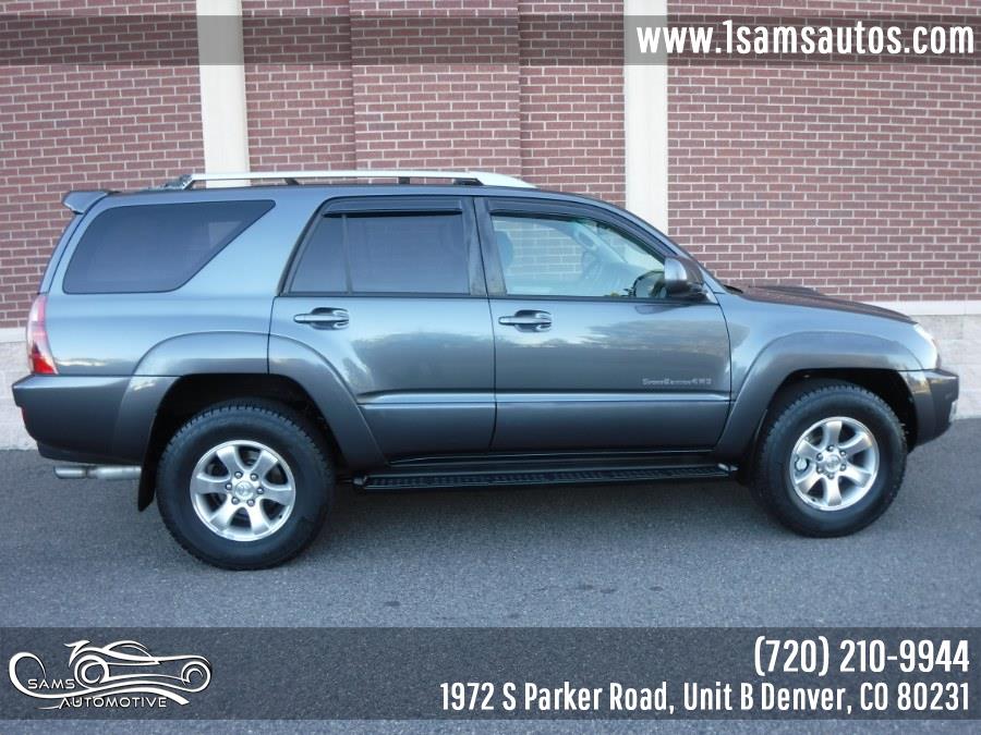 2003 Toyota 4Runner 4dr SR5 Sport V6 Auto 4WD, available for sale in Denver, Colorado | Sam's Automotive. Denver, Colorado 2003 Toyota 4Runner 4dr SR5 Sport V6 Auto 4WD, available for sale in Denver, Colorado | Sam's Automotive. Denver, Colorado